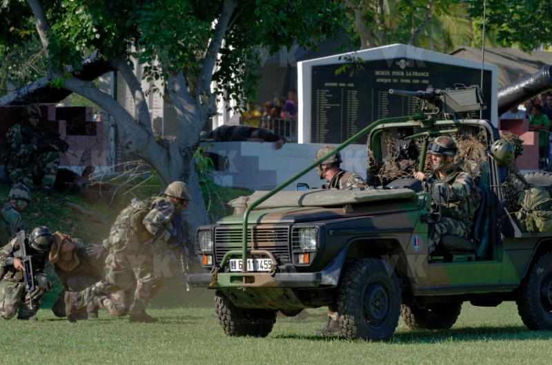 2e RPIMa Demonstration militaire parachutiste