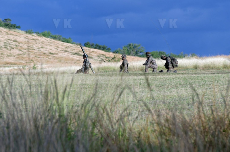 Exercice militaire parachutistes 2e RPIMa