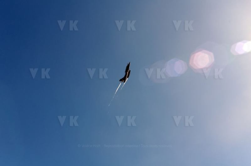 Demonstration avion militaire RAFALE