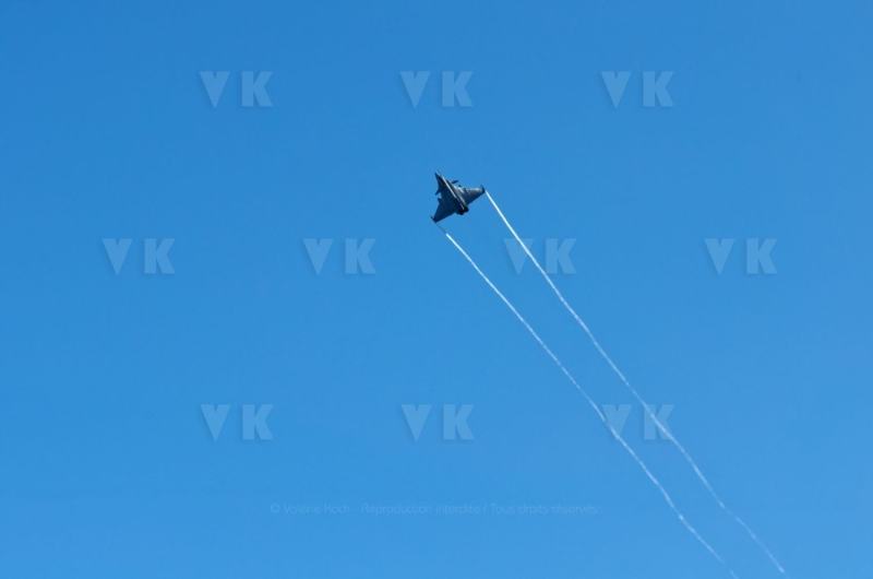 Demonstration avion militaire RAFALE