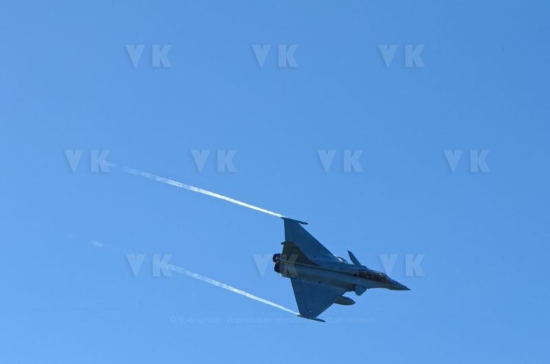 Demonstration avion militaire RAFALE
