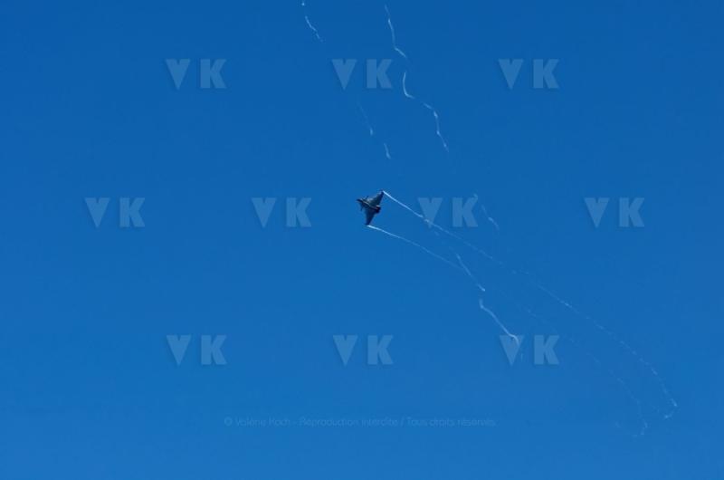 Demonstration avion militaire RAFALE