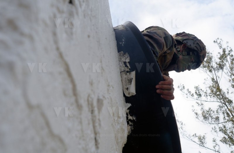 Aguerrissement des militaires parachutistes