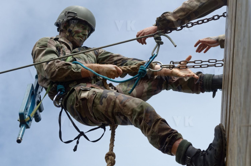 Aguerrissement des militaires parachutistes