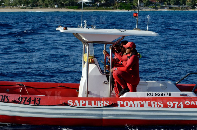 Demonstration de sauvetage avec les acteurs de l'Etat en Mer