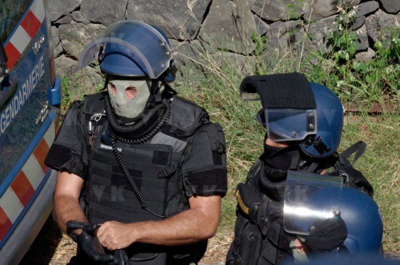Exercice d'investigation avec le GPI de la Gendarmerie de la Reunion