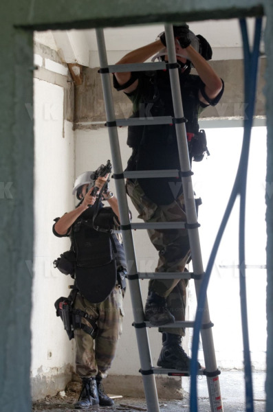 Exercice d'investigation avec le GPI de la Gendarmerie de la Reunion