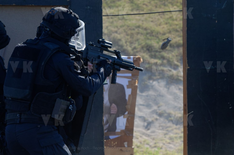 Tournage TV pour l'Antenne GIGN