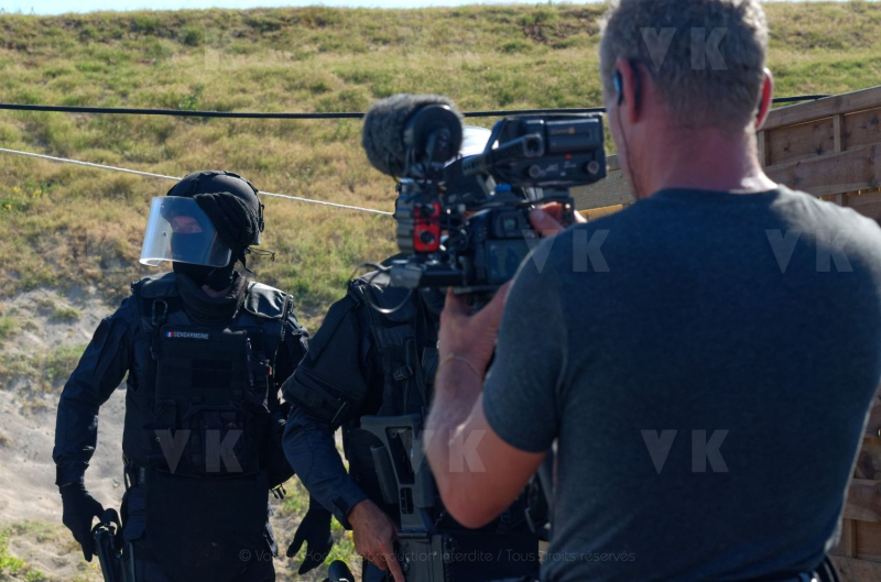Tournage TV pour l'Antenne GIGN
