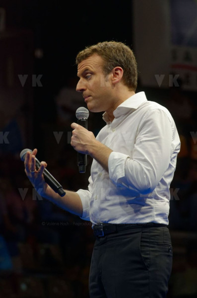 Emmanuel Macron a La Reunion