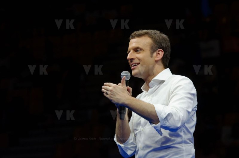 Emmanuel Macron a La Reunion