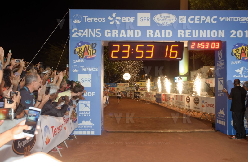 Benoit Girondel a remporte la 25e edition du Grand Raid 2017. Benoit Girondel won the 25th edition of the Grand Raid 2017.