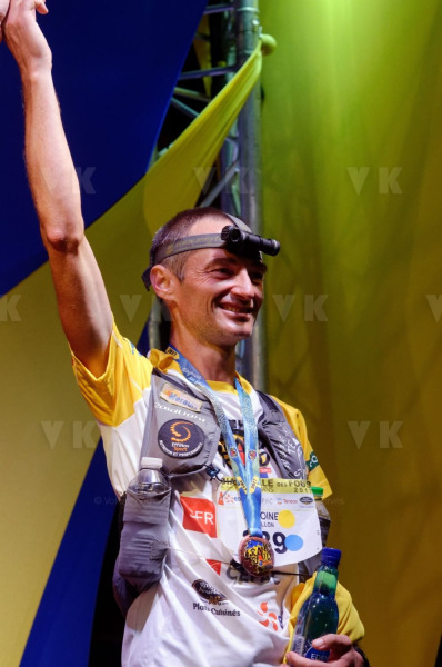 Antoine Guillon est arrive second pour la 25e edition du Grand Raid 2017. Antoine Guillon took second place for the 25th edition of the Grand Raid 2017.