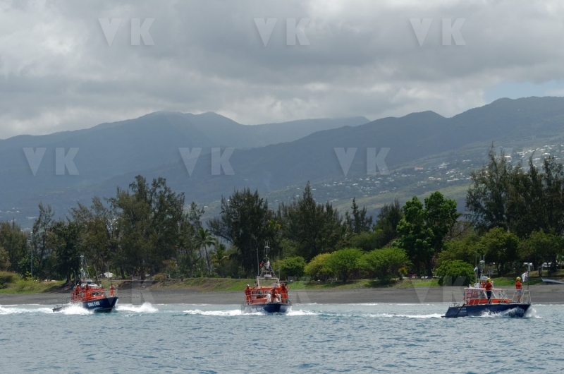 Demonstration SNSM pour les 10 ans de la station de Saint-Gilles-les-Bains