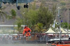 Demonstration SNSM pour les 10 ans de la station de Saint-Gilles-les-Bains