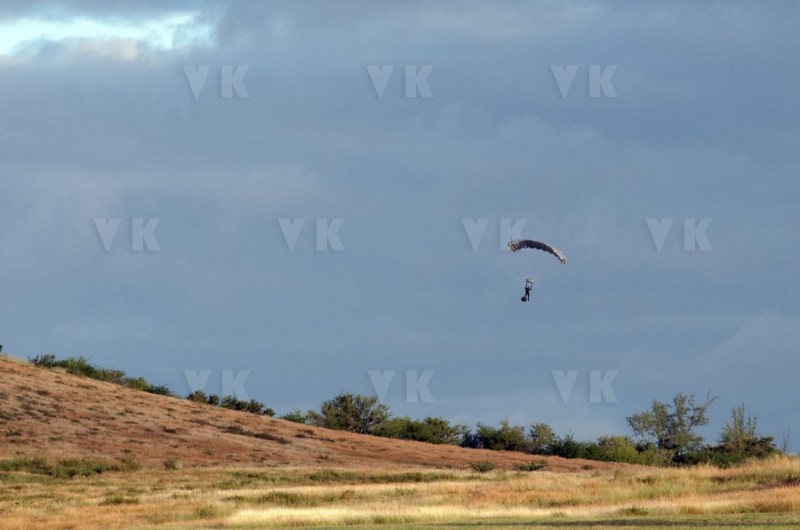 Exercice militaire parachutistes 2e RPIMa