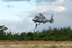 Exercice militaire parachutistes 2e RPIMa