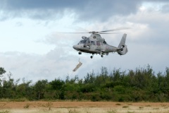 Exercice militaire parachutistes 2e RPIMa