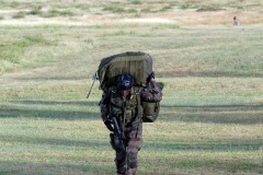 Exercice militaire parachutistes 2e RPIMa