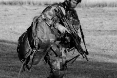 Exercice militaire parachutistes 2e RPIMa