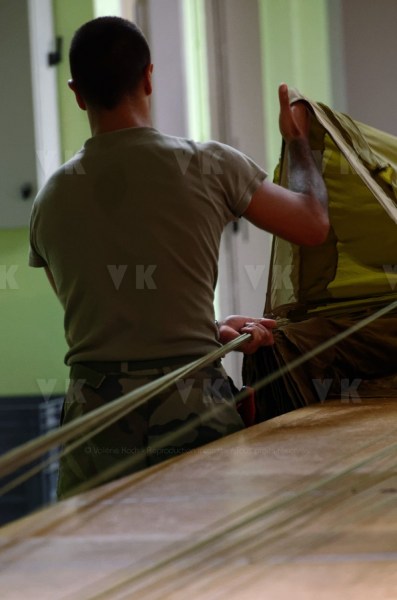 Militaires parachutistes