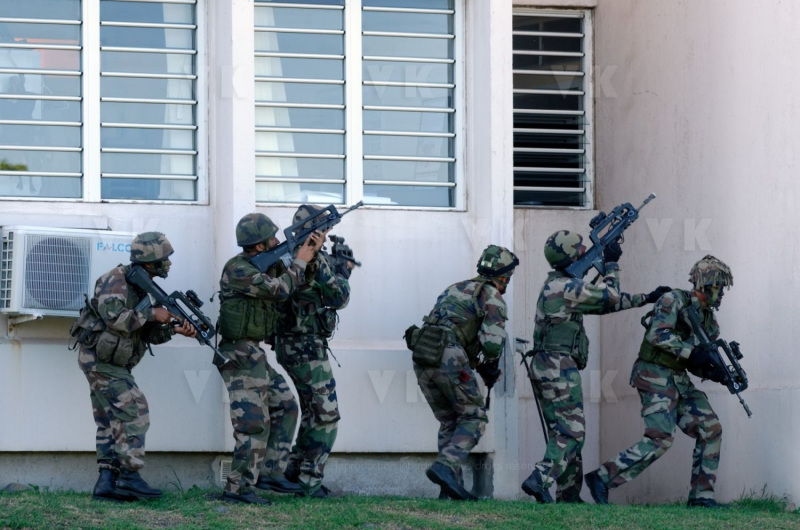 2e RPIMa Demonstration militaire parachutiste