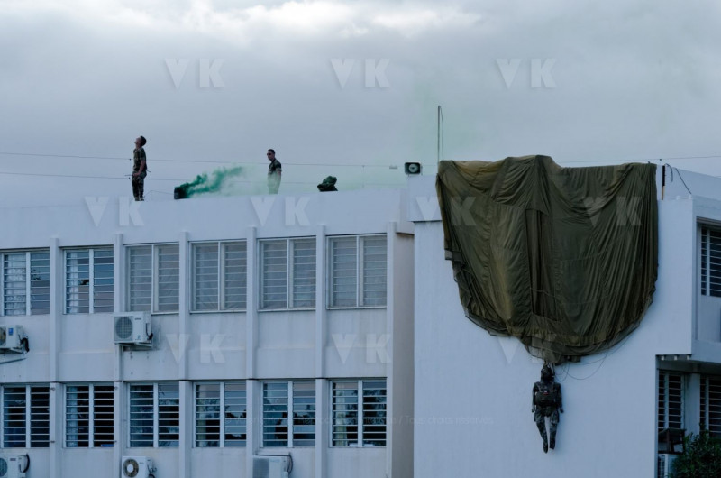 2e RPIMa Demonstration militaire parachutiste