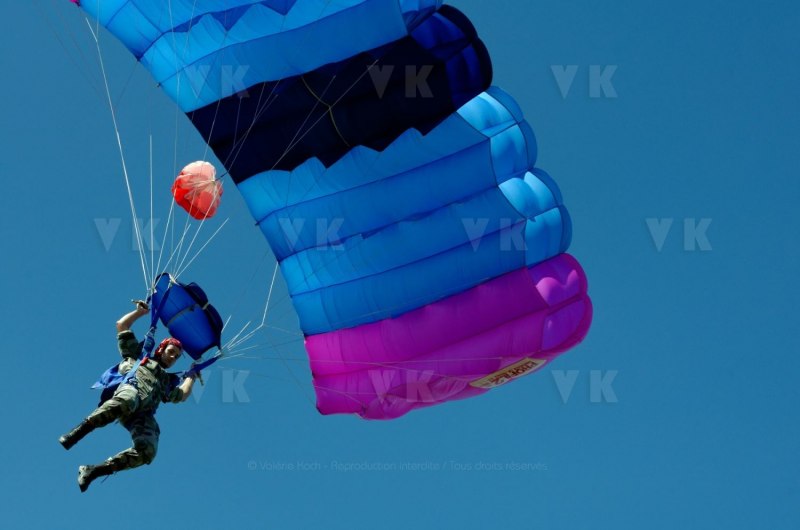 2e RPIMa Demonstration militaire parachutiste