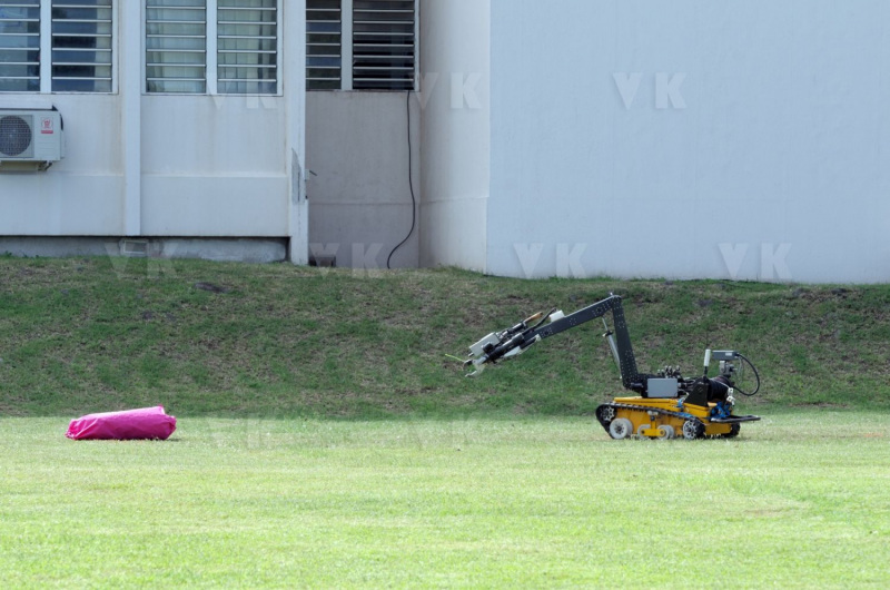 Demonstration militaires parachutistes 2e RPIMa