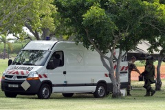 Demonstration militaires parachutistes 2e RPIMa