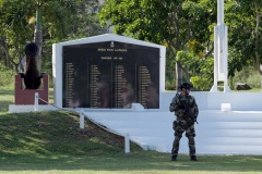 Demonstration militaires parachutistes 2e RPIMa
