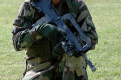 Demonstration militaires parachutistes 2e RPIMa