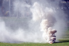 Demonstration militaires parachutistes 2e RPIMa