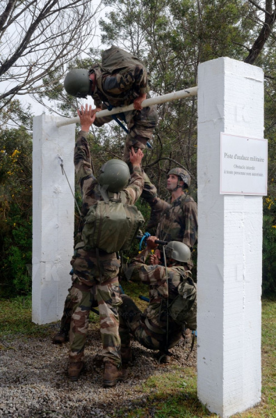 Aguerrissement des militaires parachutistes