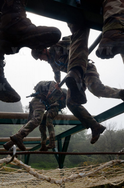 Aguerrissement des militaires parachutistes