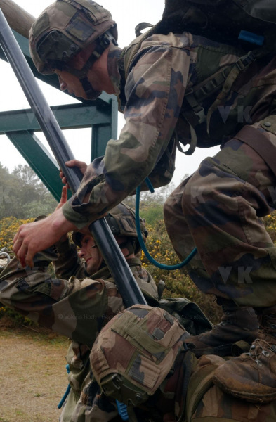 Aguerrissement des militaires parachutistes