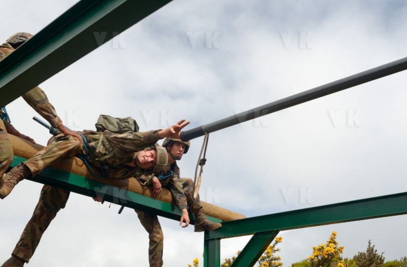 Aguerrissement des militaires parachutistes