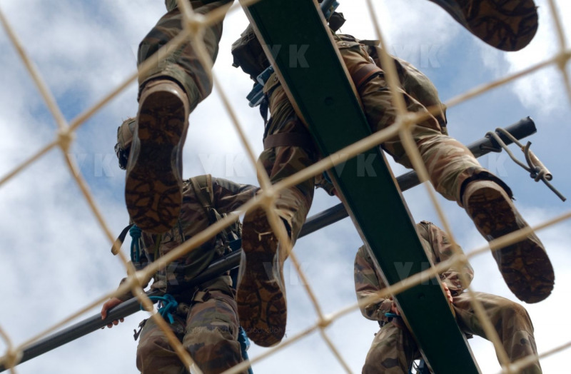 Aguerrissement des militaires parachutistes