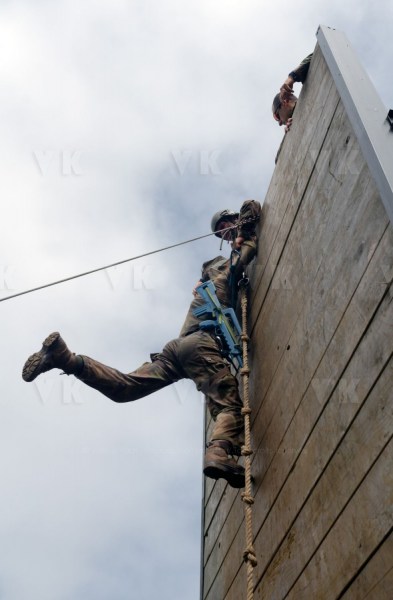 Aguerrissement des militaires parachutistes