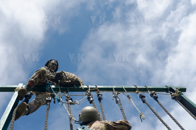 Aguerrissement des militaires parachutistes