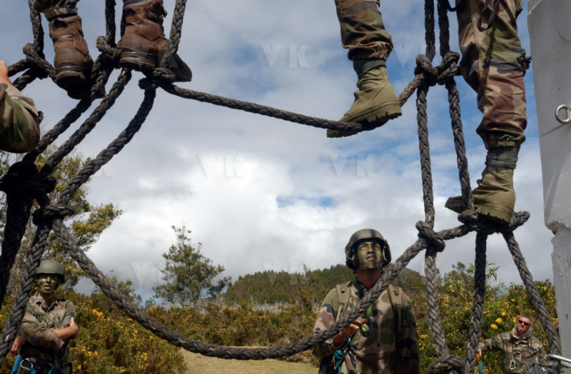 Aguerrissement des militaires parachutistes