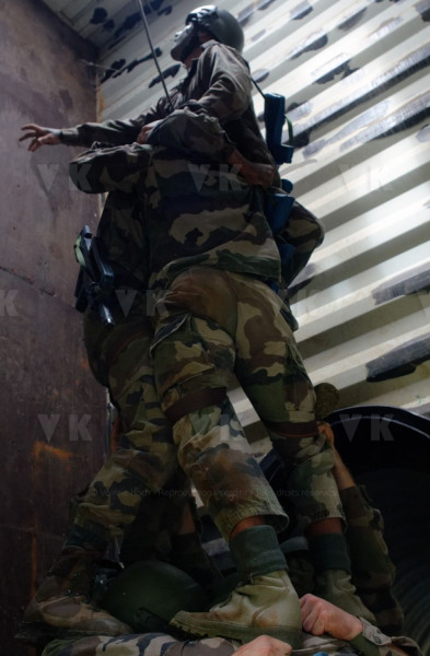 Aguerrissement des militaires parachutistes
