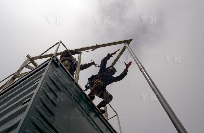 Aguerrissement des militaires parachutistes