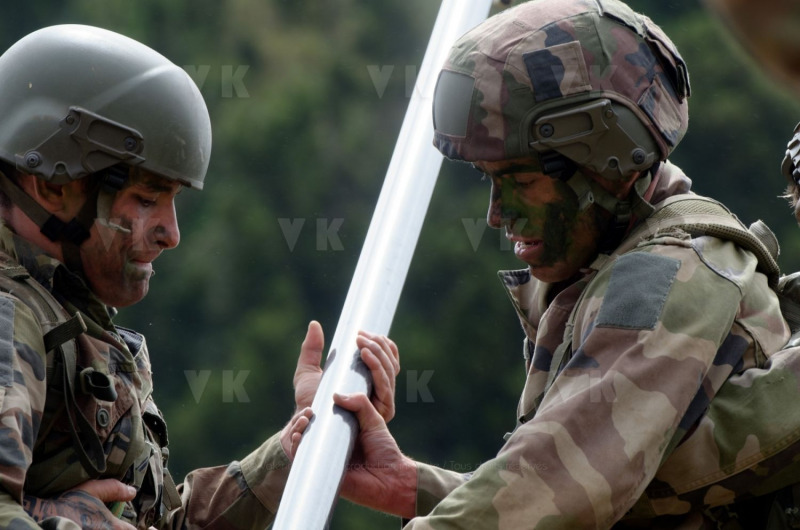 Aguerrissement des militaires parachutistes