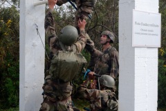 Aguerrissement des militaires parachutistes