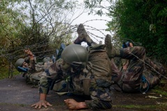 Aguerrissement des militaires parachutistes