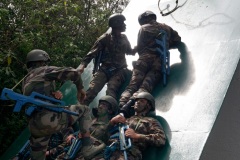 Aguerrissement des militaires parachutistes