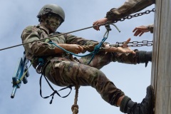 Aguerrissement des militaires parachutistes