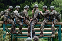 Aguerrissement des militaires parachutistes