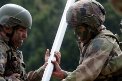 Aguerrissement des militaires parachutistes